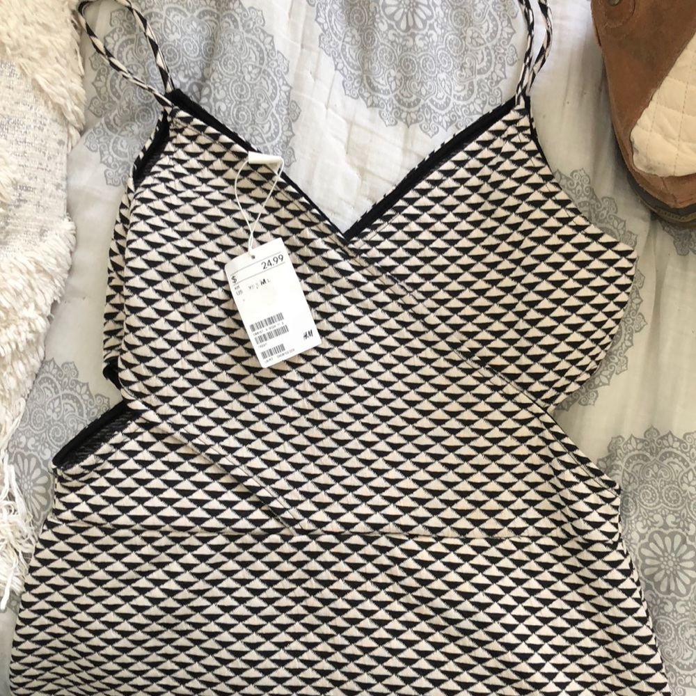 H&M cutout dress